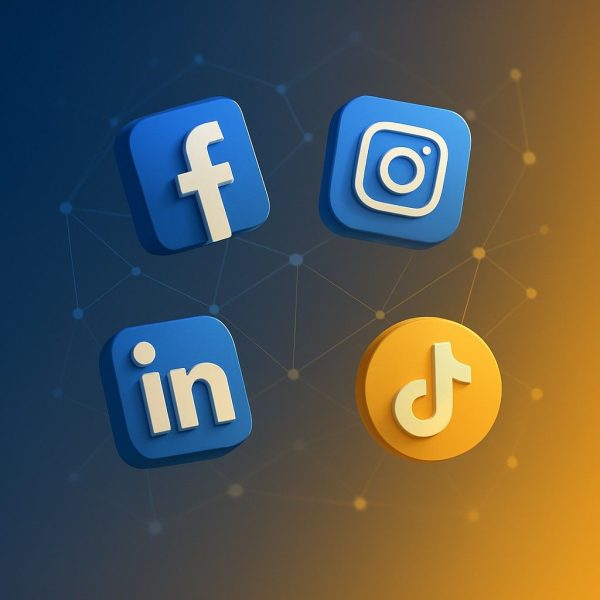 Social Media Growth Blueprint – Master Facebook, Instagram, LinkedIn & TikTok (E-Book)